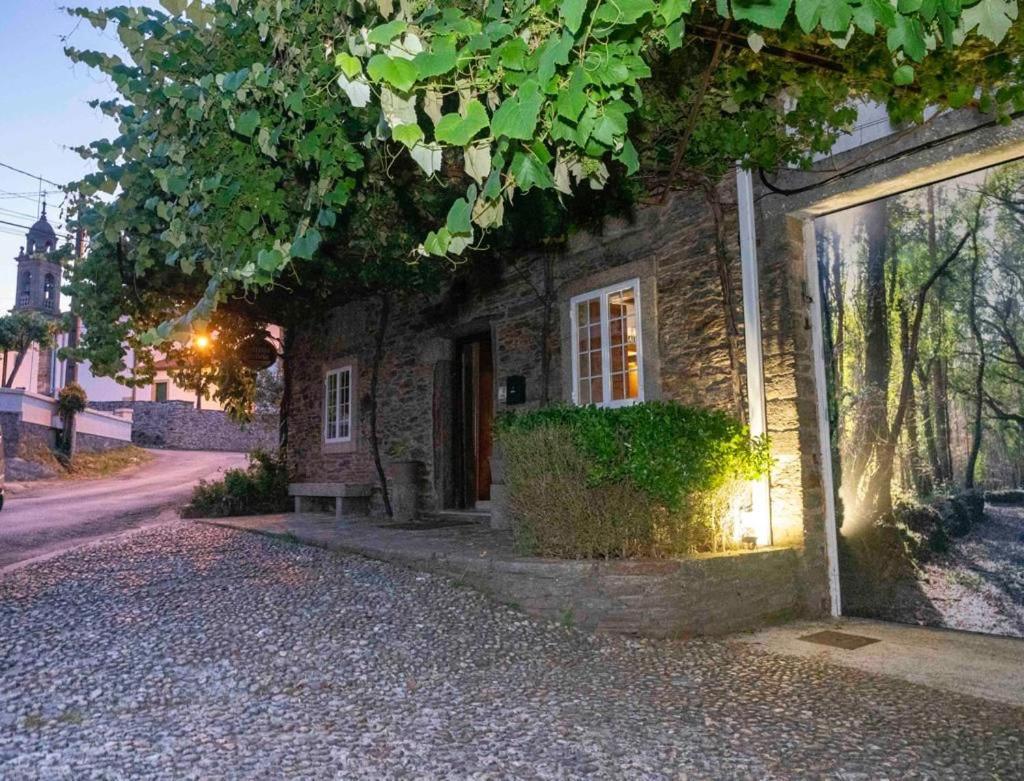 Santaia En Casal De Calma Guest House O Pedrouzo Bagian luar foto